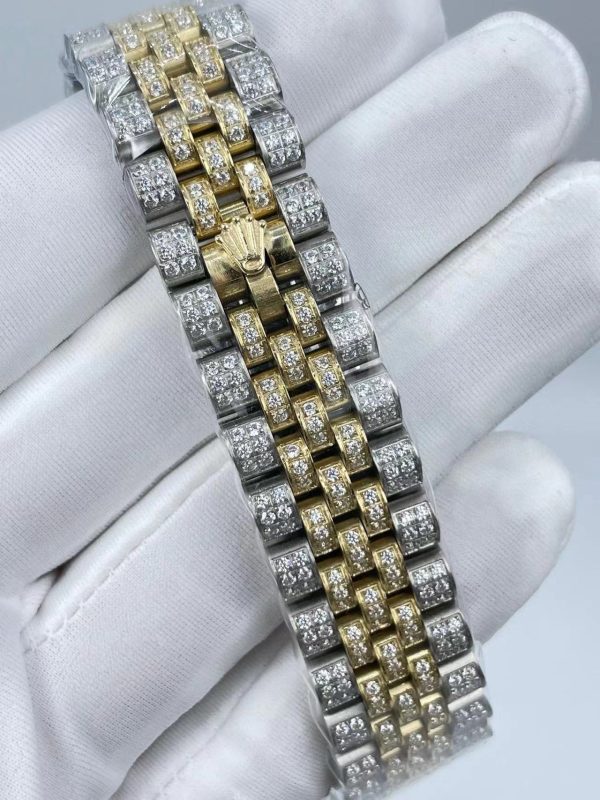 Rolex Mens Watch U1 Factory 126334 Datejust Designer Watches High Quality Diamond Watch  41MM Automatic Machinery Movement 904L Full Stainless Steel Luminous Waterproof Sapphire Luxury Watch - Image 6