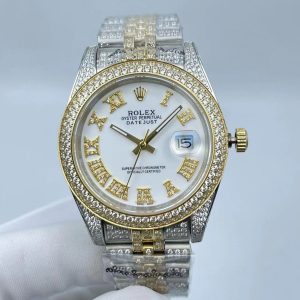 Rolex Mens Watch U1 Factory 126334 Datejust Designer Watches High Quality Diamond Watch  41MM Automatic Machinery Movement 904L Full Stainless Steel Luminous Waterproof Sapphire Luxury Watch